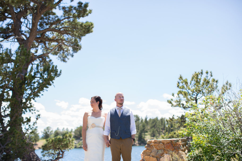 bride and groom photos gold lake event center wedding