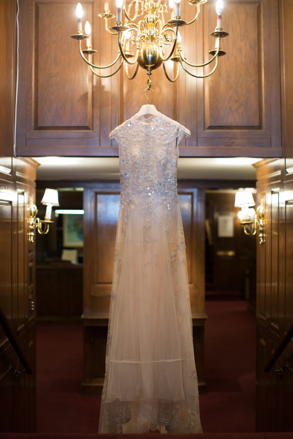 vintage wedding gown