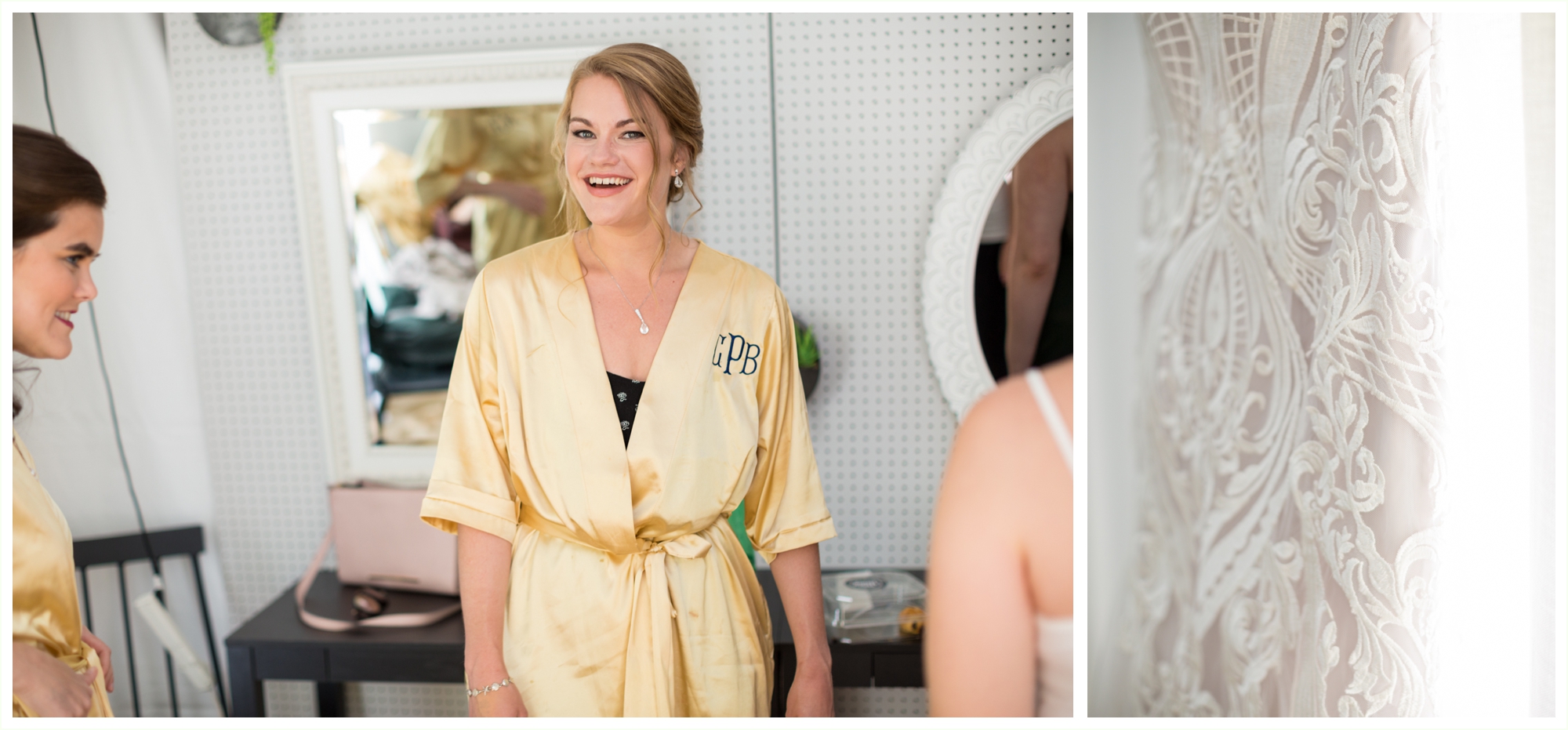 As a Lyons colorado wedding photographer Stone Mountain Lodge is one of my favorite venues. I love being a Colorado mountain wedding photographer and capturing laid back couples who love the outdoors. candid getting ready portraits of the bride and her bridesmaids. love their matching robes. 