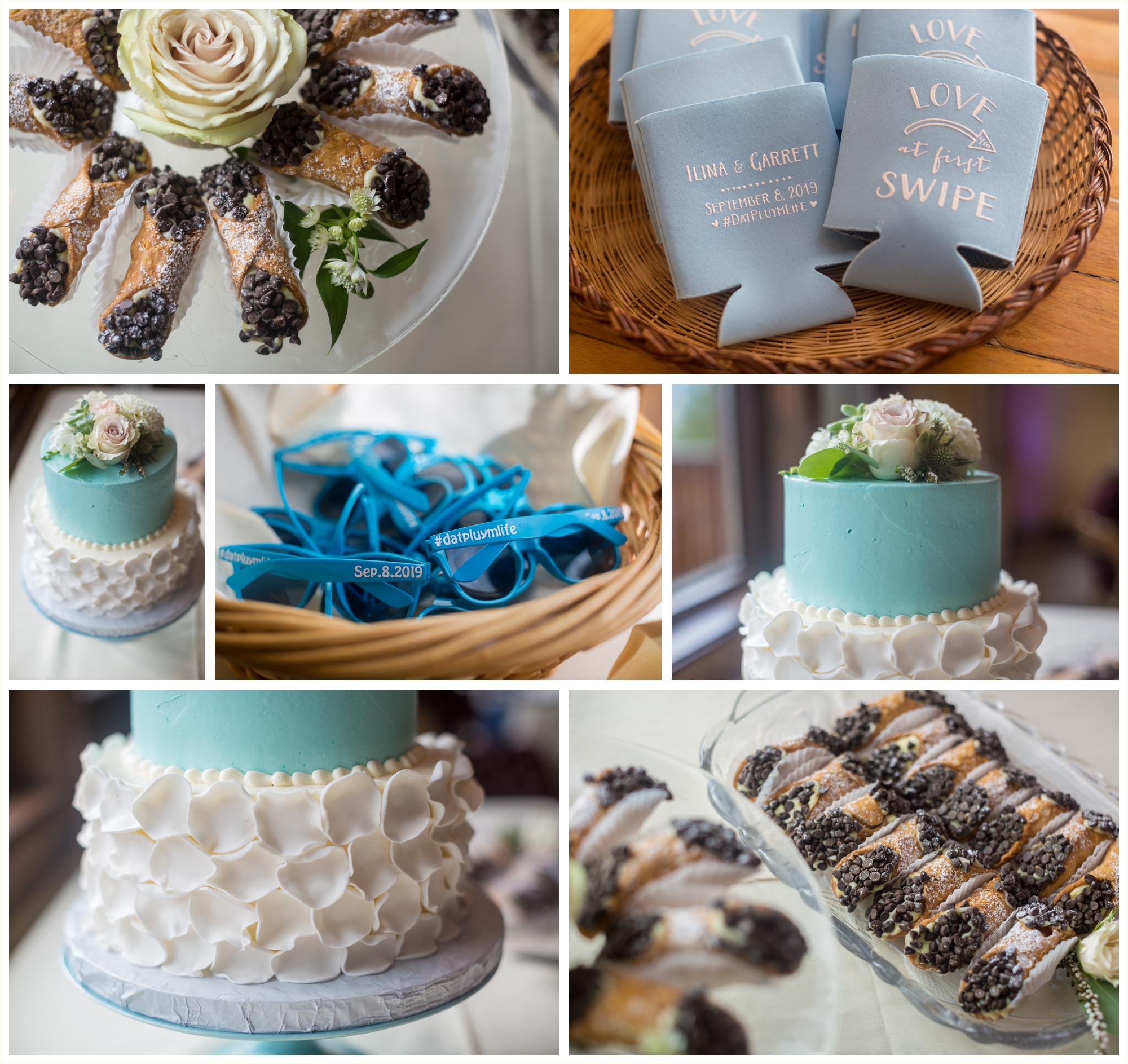 lodge at breckenridge wedding reception details cake and desserts