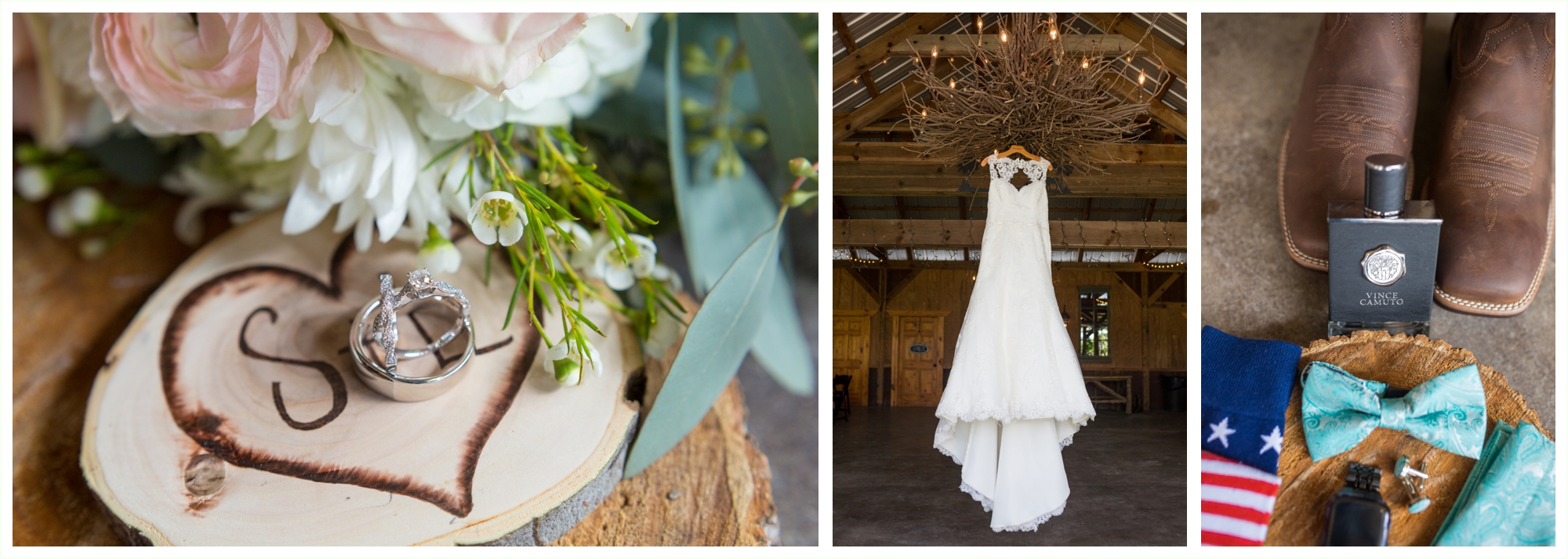 bridal details during getting ready photos at spring lake events